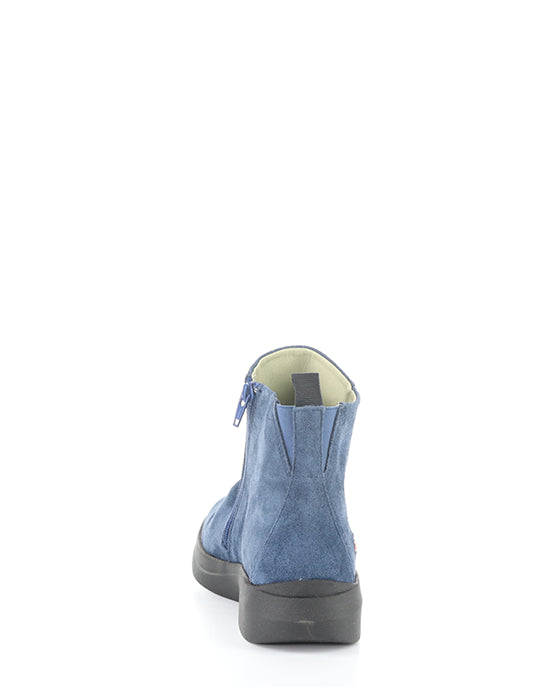 Gujy812Sof 001 Blue Denim Suede