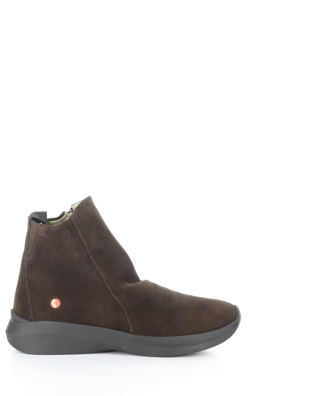 GUJY812SOF 004 DK BROWN Round Toe Boots