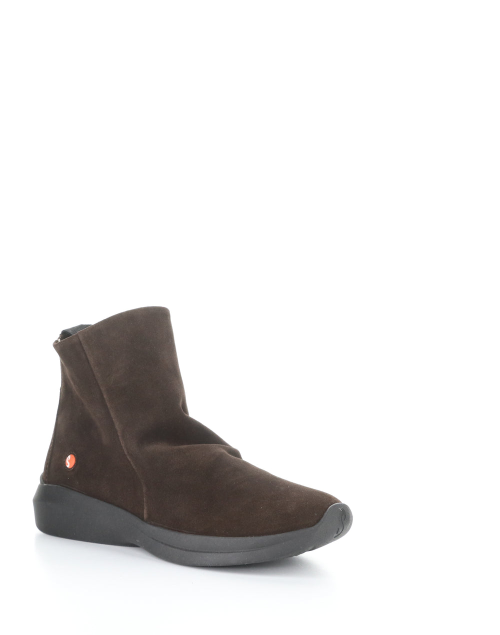 GUJY812SOF 004 DK BROWN Round Toe Boots