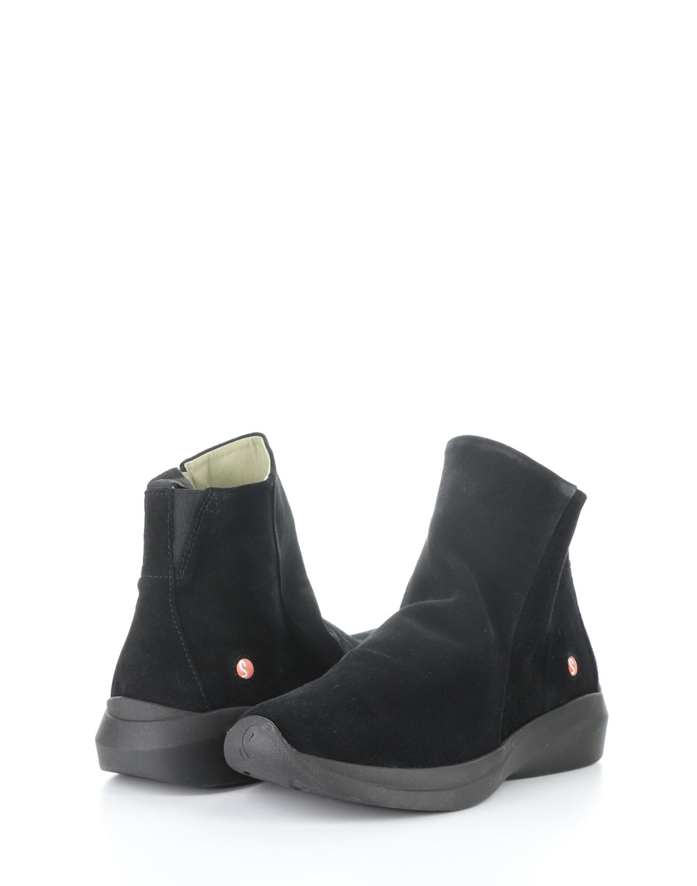 GUJY812SOF 005 BLACK Round Toe Boots