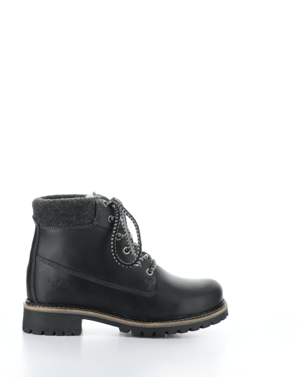 HARTT BLACK/PRETO Round Toe Boots