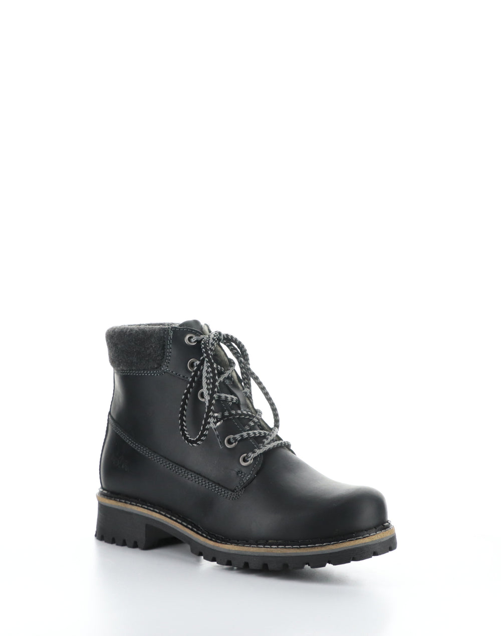 HARTT BLACK/PRETO Round Toe Boots