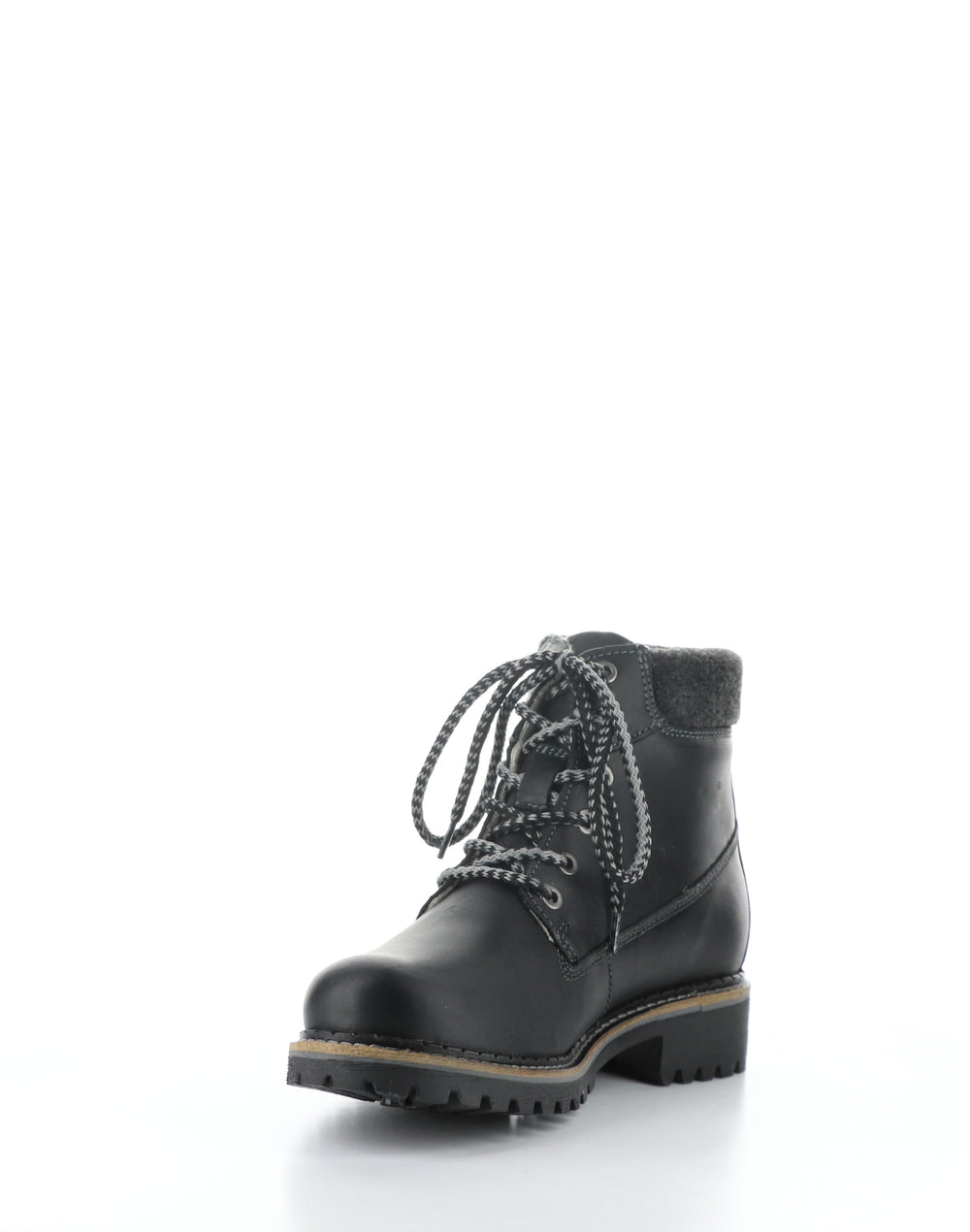 HARTT BLACK/PRETO Round Toe Boots