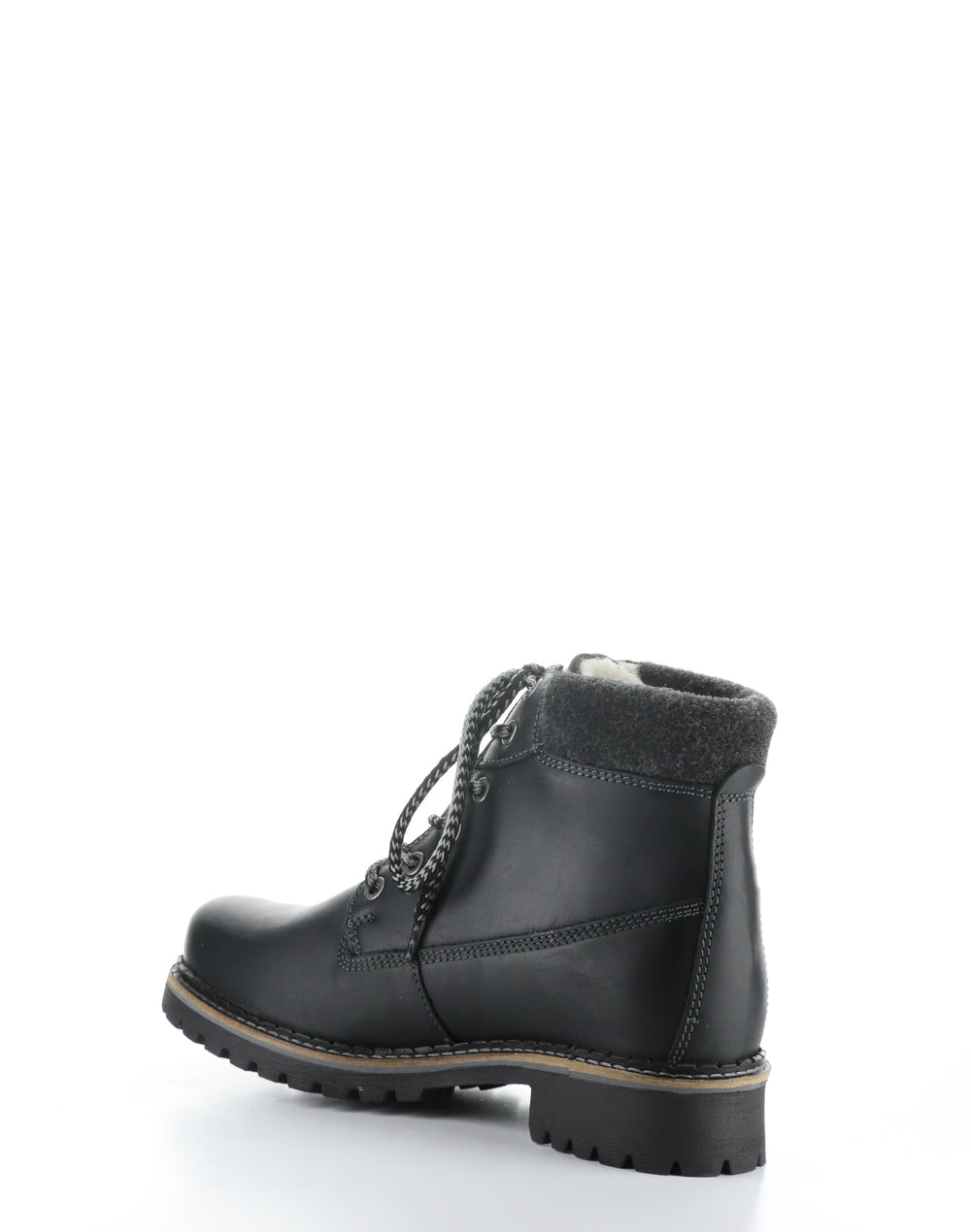 HARTT BLACK/PRETO Round Toe Boots