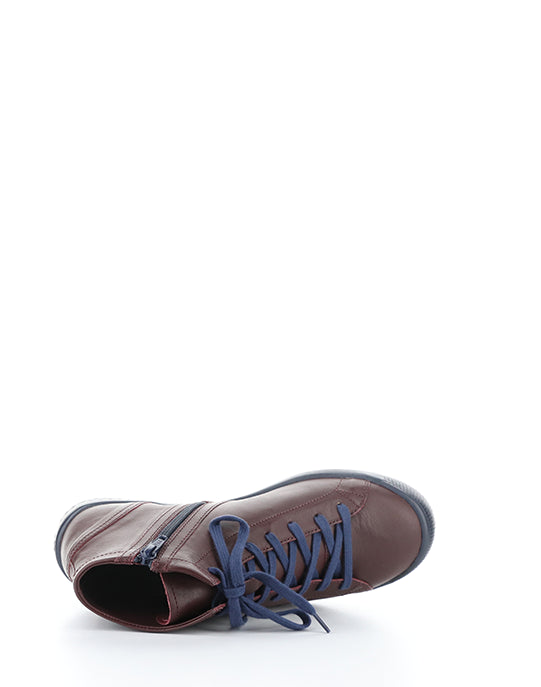 Ibbi653Sof Dark Red Hi-Top Shoes