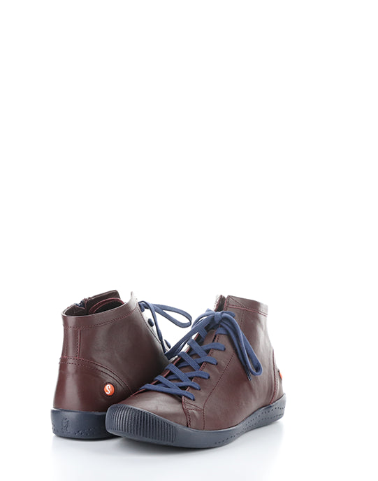 Ibbi653Sof Dark Red Hi-Top Shoes