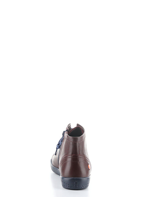 Ibbi653Sof Dark Red Hi-Top Shoes