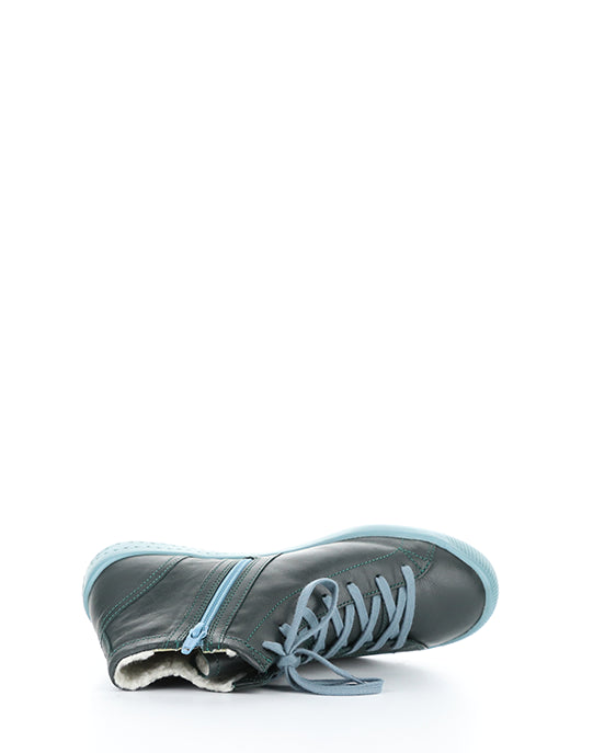 Ibbi653Sofw Forest Green/Lt Blue Hi-Top Shoes