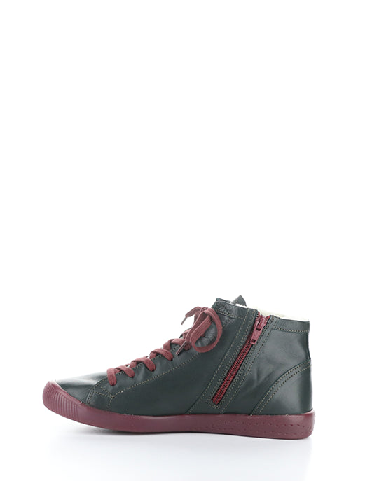 Ibbi653Sofw Forest Green/Dk Red Hi-Top Shoes