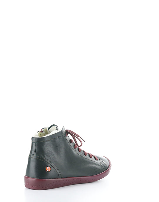 Ibbi653Sofw Forest Green/Dk Red Hi-Top Shoes