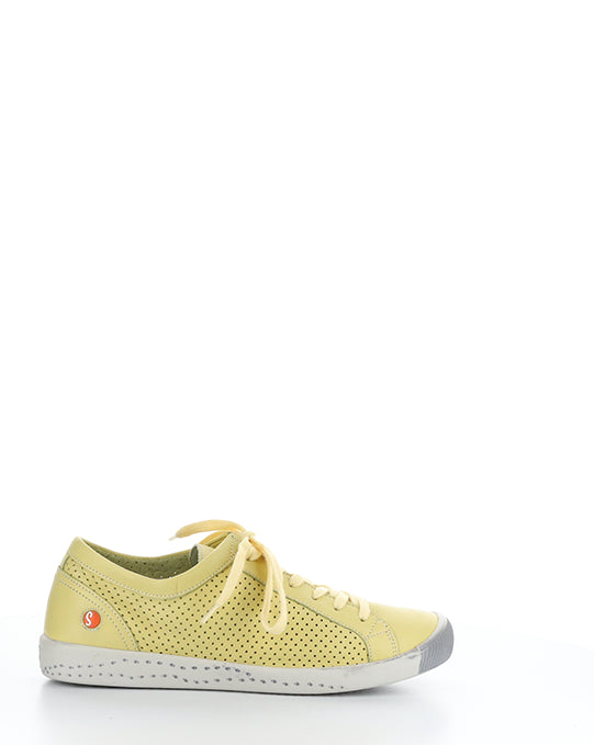 Ica388Sof 047 Lt Yellow Lace-Up Shoes