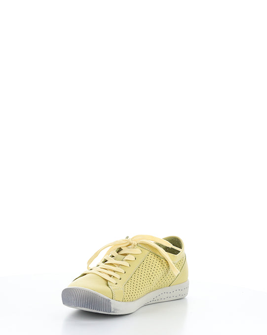 Ica388Sof 047 Lt Yellow Lace-Up Shoes