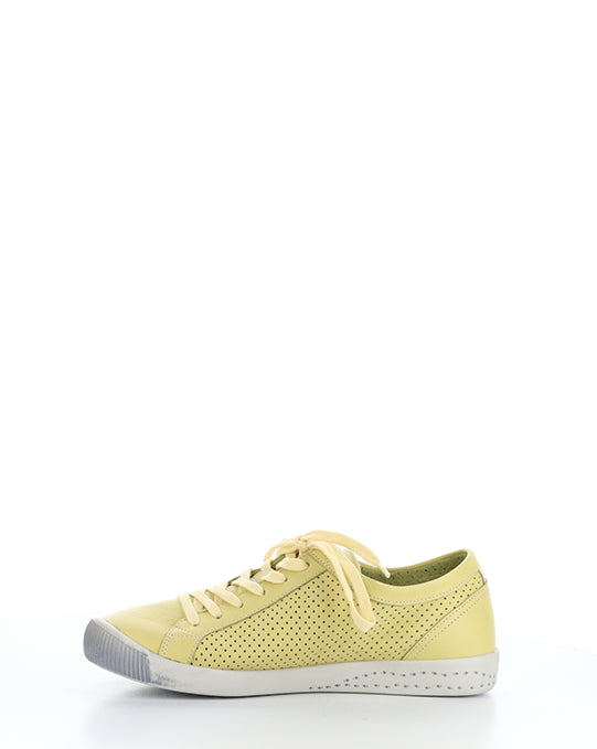 Ica388Sof 047 Lt Yellow Lace-Up Shoes
