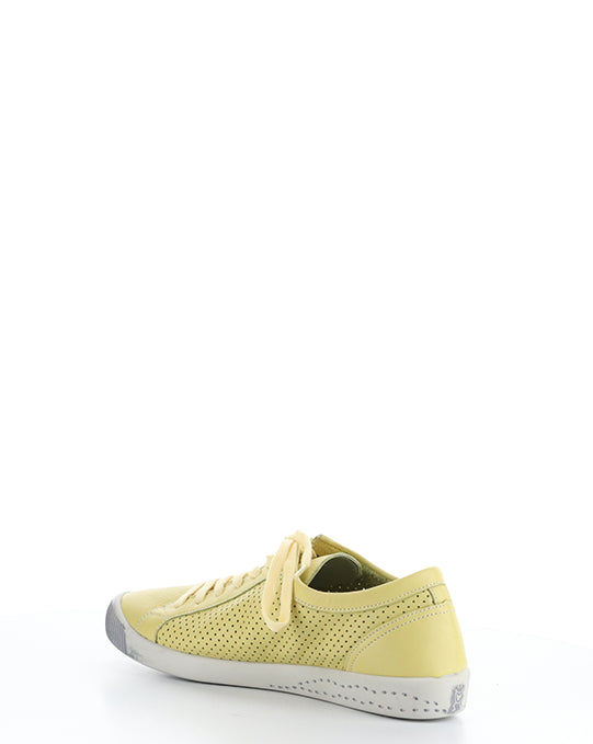 Ica388Sof 047 Lt Yellow Lace-Up Shoes