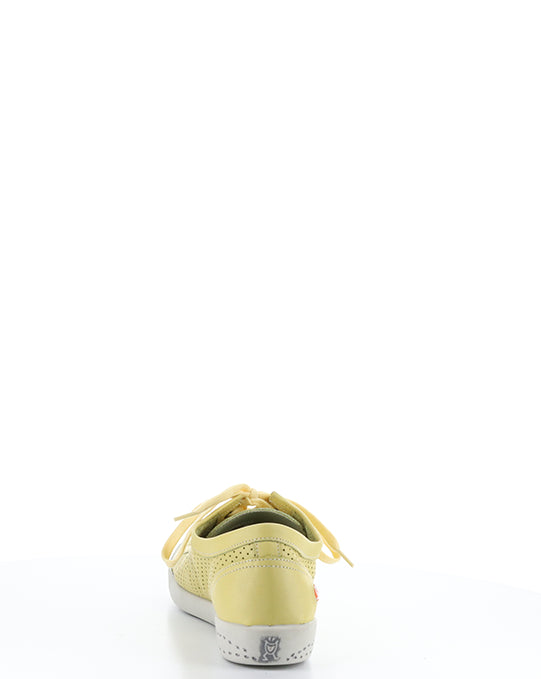 Ica388Sof 047 Lt Yellow Lace-Up Shoes