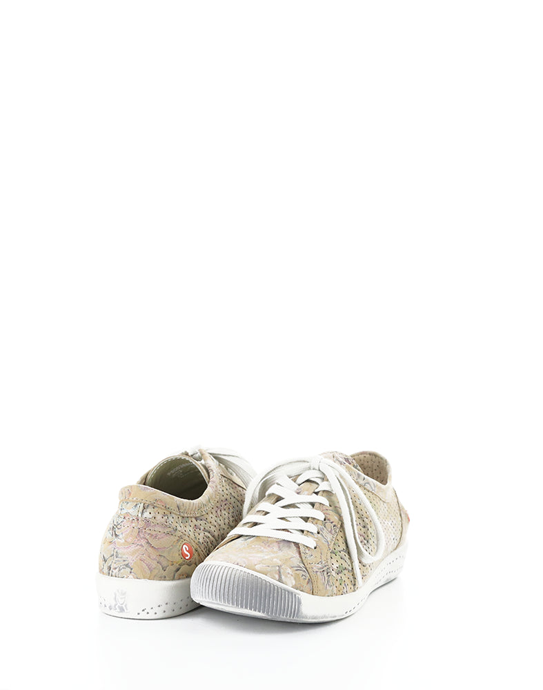 ICA388SOF 070 CREAM FLORAL PRINT LEA