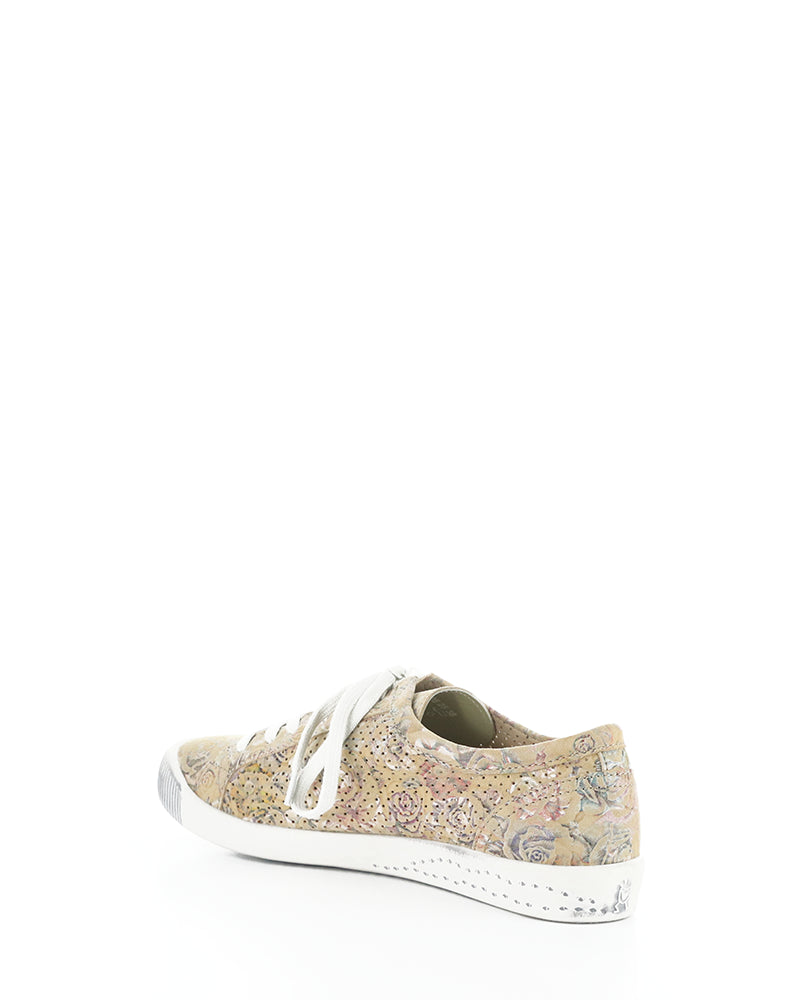ICA388SOF 070 CREAM FLORAL PRINT LEA