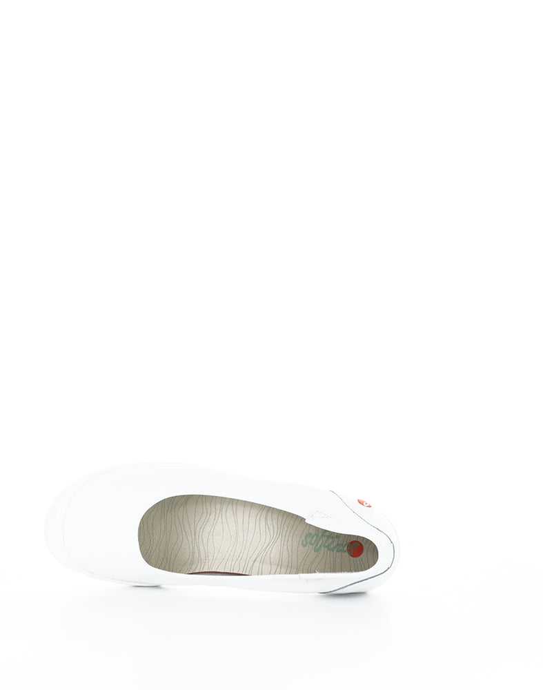Ilmei737Sof 000 White Elasticated Shoes