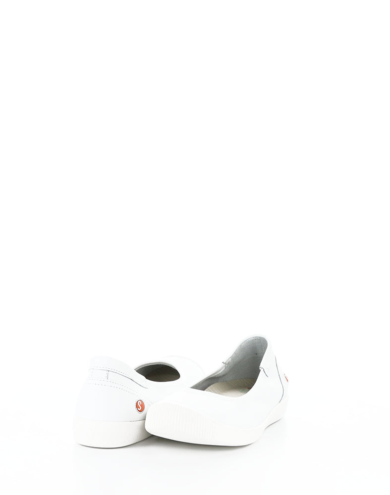 Ilmei737Sof 000 White Elasticated Shoes