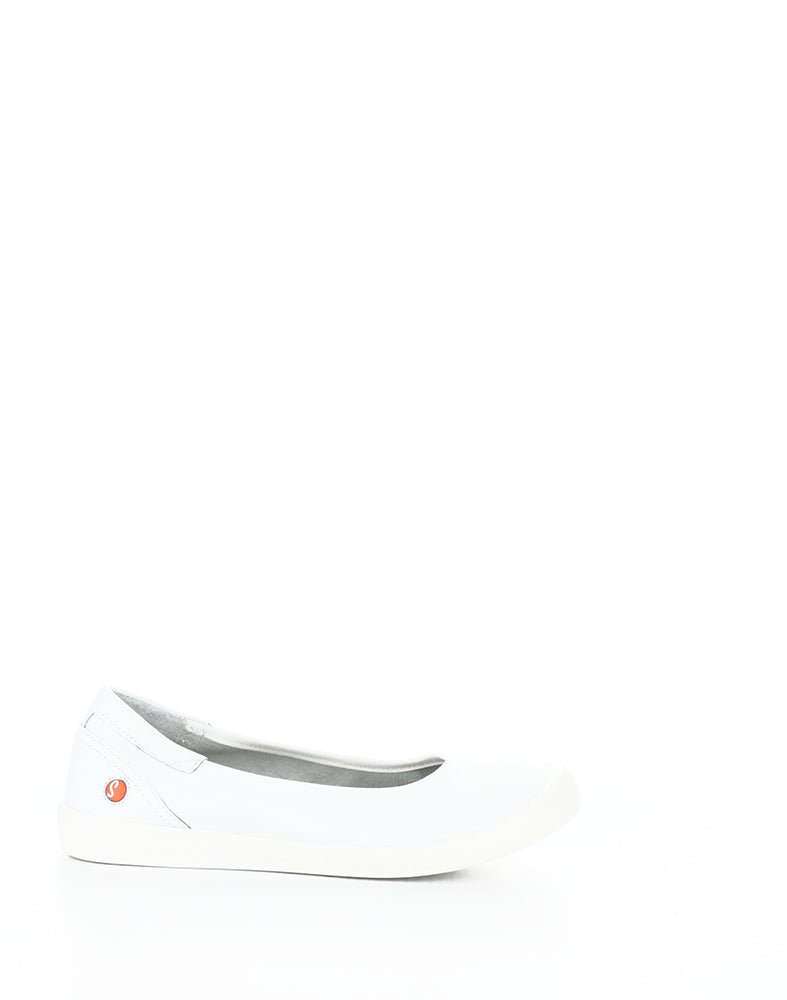 Ilmei737Sof 000 White Elasticated Shoes
