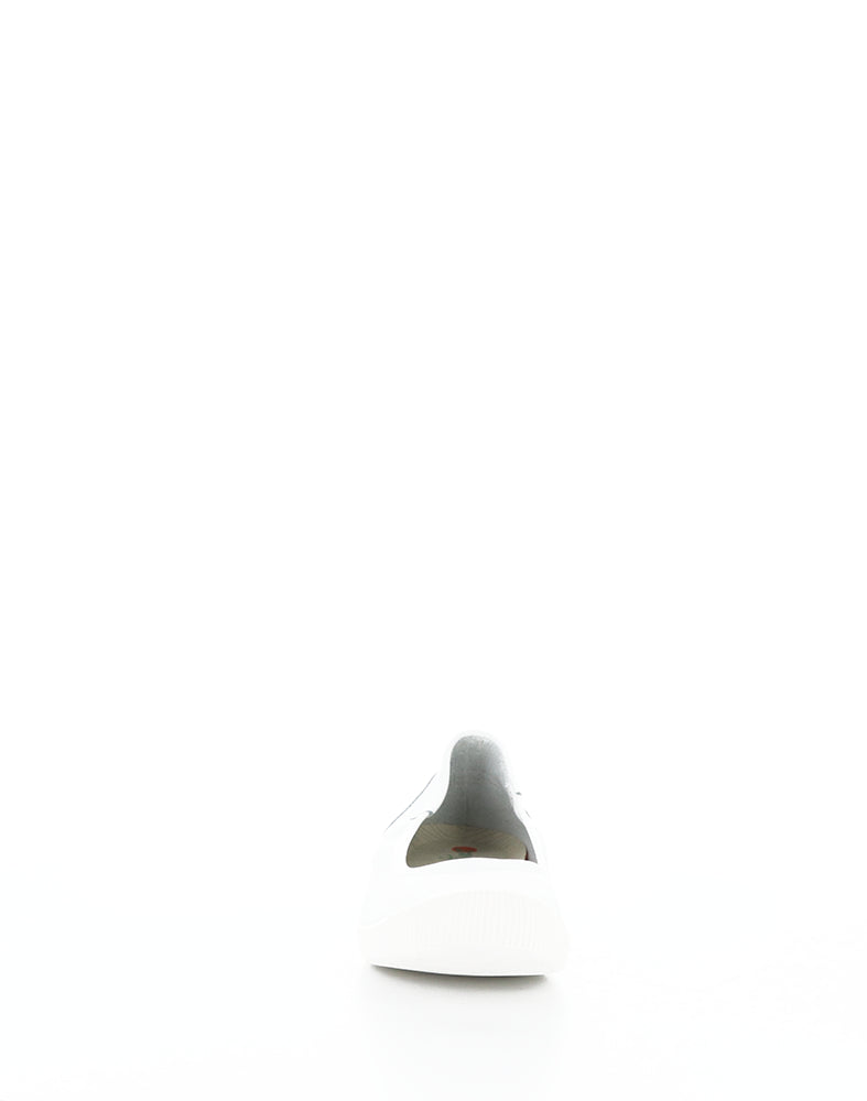 Ilmei737Sof 000 White Elasticated Shoes
