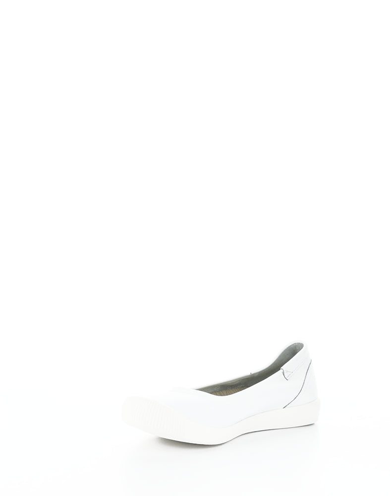 Ilmei737Sof 000 White Elasticated Shoes