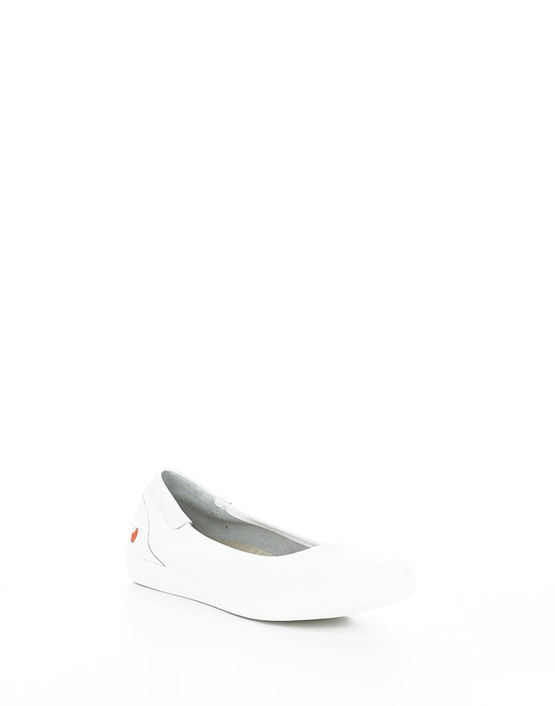 Ilmei737Sof 000 White Elasticated Shoes