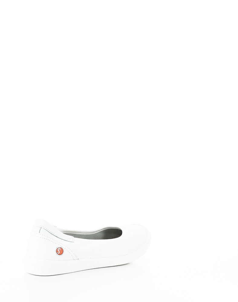 Ilmei737Sof 000 White Elasticated Shoes