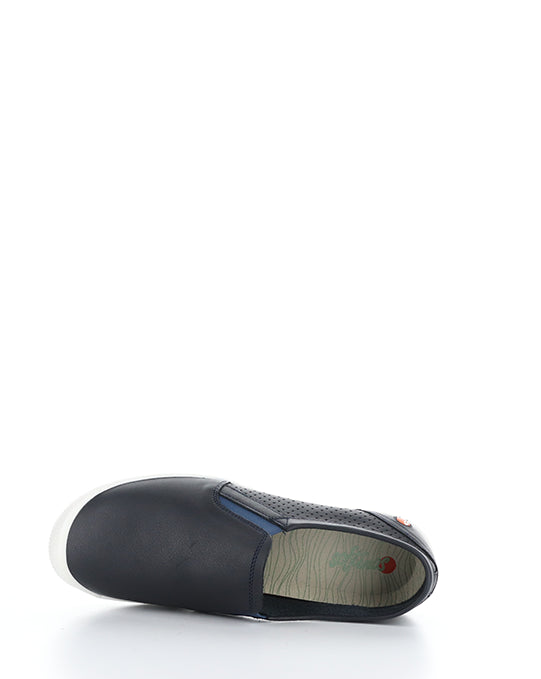 ILOA735SOF 001 NAVY SMOOTH LEATHER