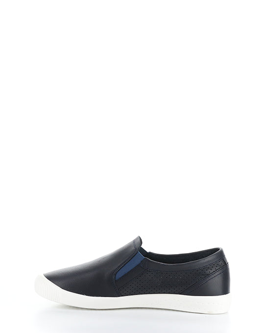 ILOA735SOF 001 NAVY SMOOTH LEATHER
