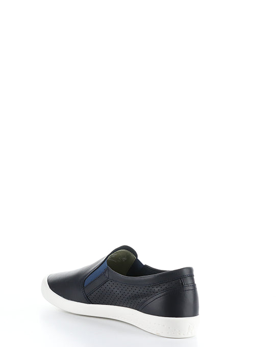 ILOA735SOF 001 NAVY SMOOTH LEATHER
