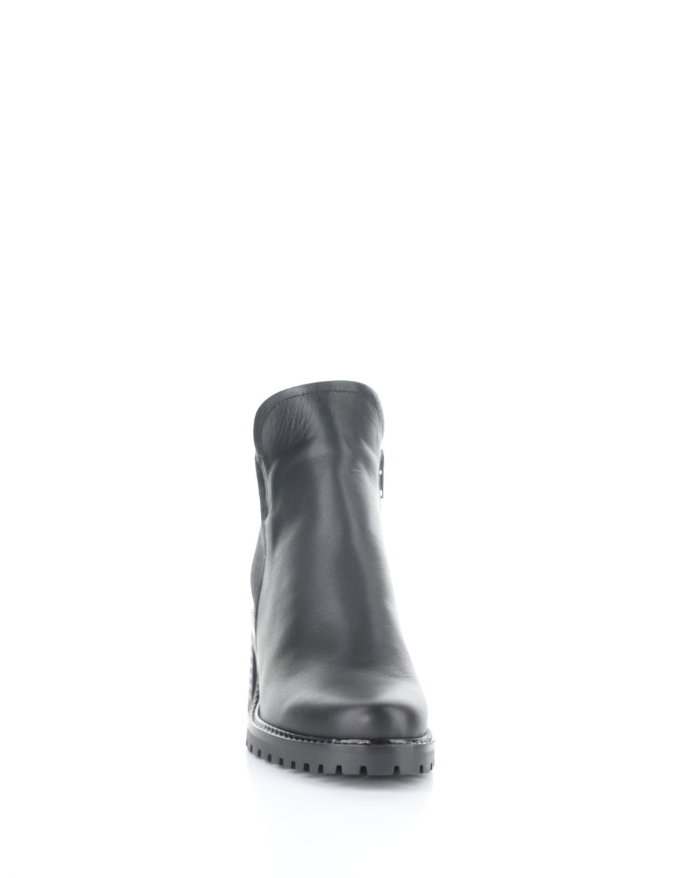 Inara Black Round Toe Boots