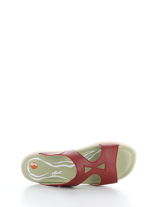 INBEY745SOF 002 RED SMOOTH LEATHER