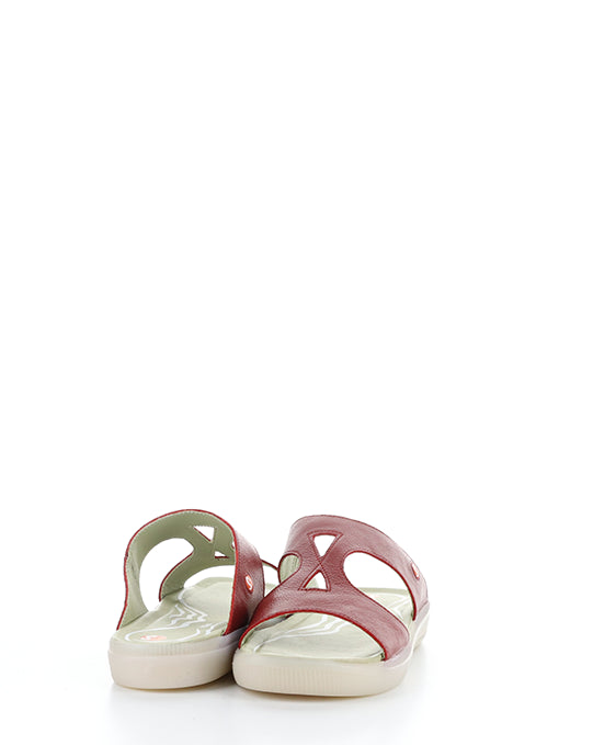 INBEY745SOF 002 RED SMOOTH LEATHER