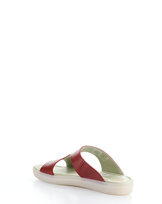 INBEY745SOF 002 RED SMOOTH LEATHER