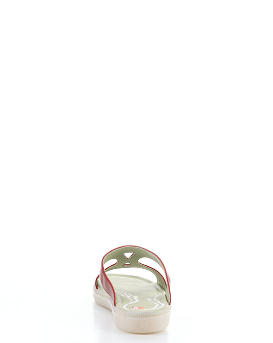 INBEY745SOF 002 RED SMOOTH LEATHER
