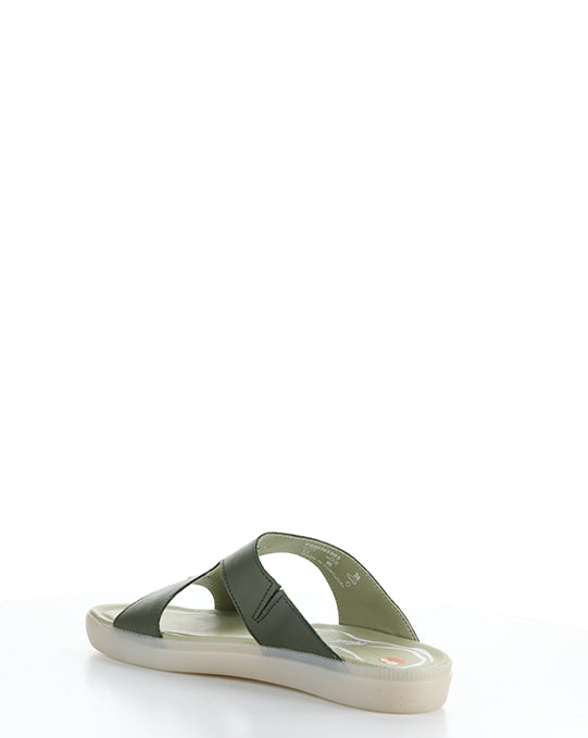 Inbey745Sof 003 Olive Velcro Sandals
