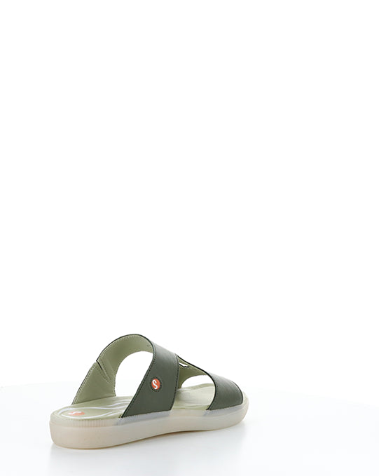 Inbey745Sof 003 Olive Velcro Sandals