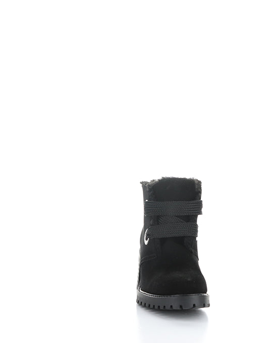 Index Black Suede/Mini Sherpa