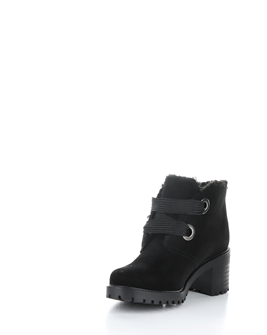 Index Black Suede/Mini Sherpa