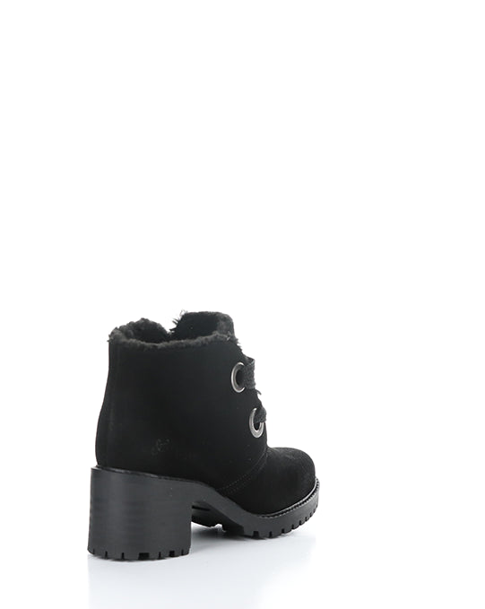 Index Black Suede/Mini Sherpa