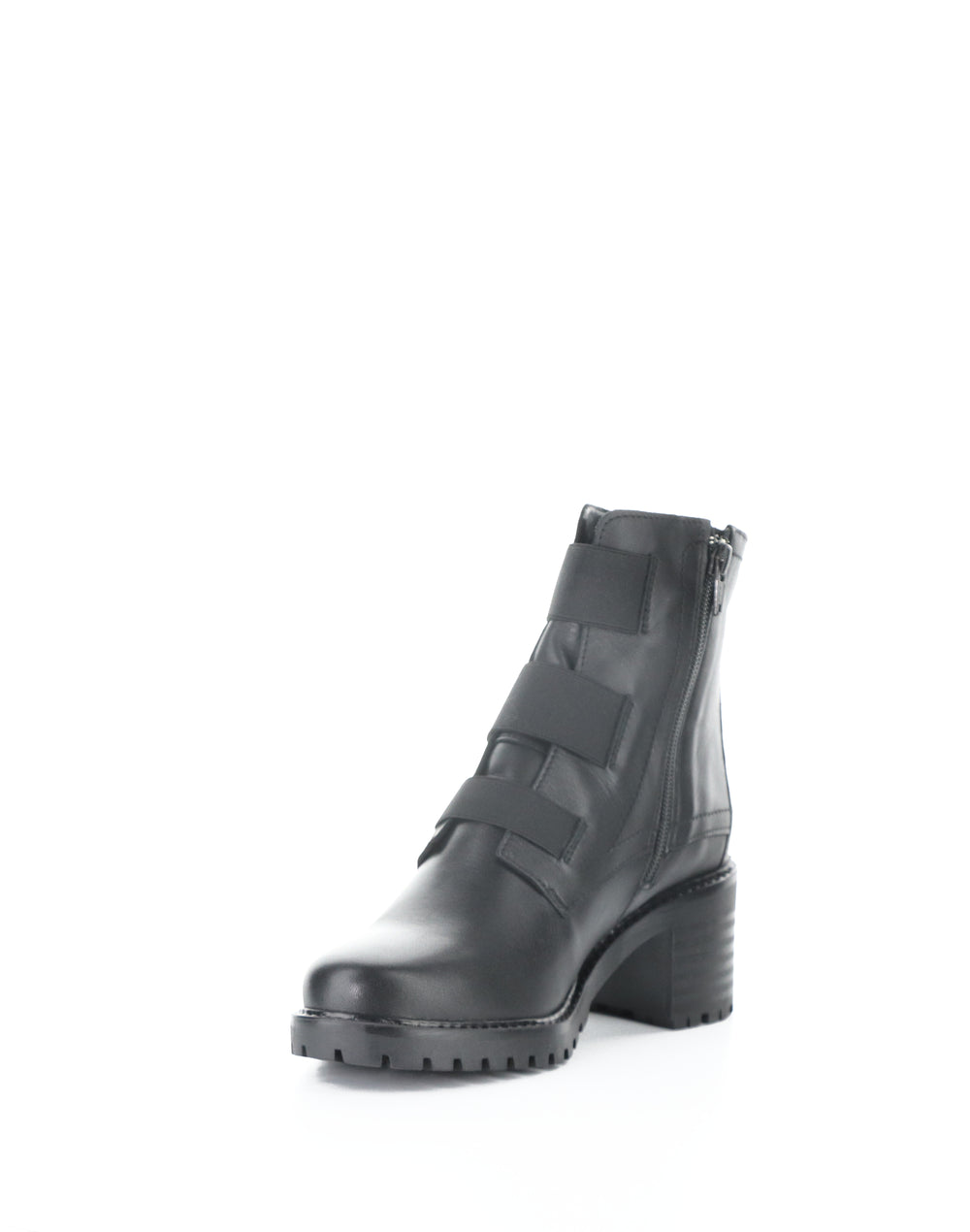 Indie Black Feel Leather