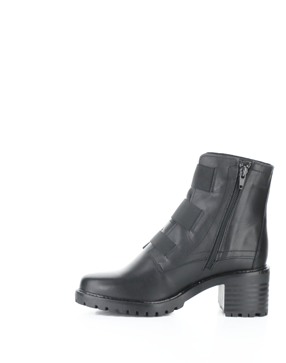 Indie Black Feel Leather