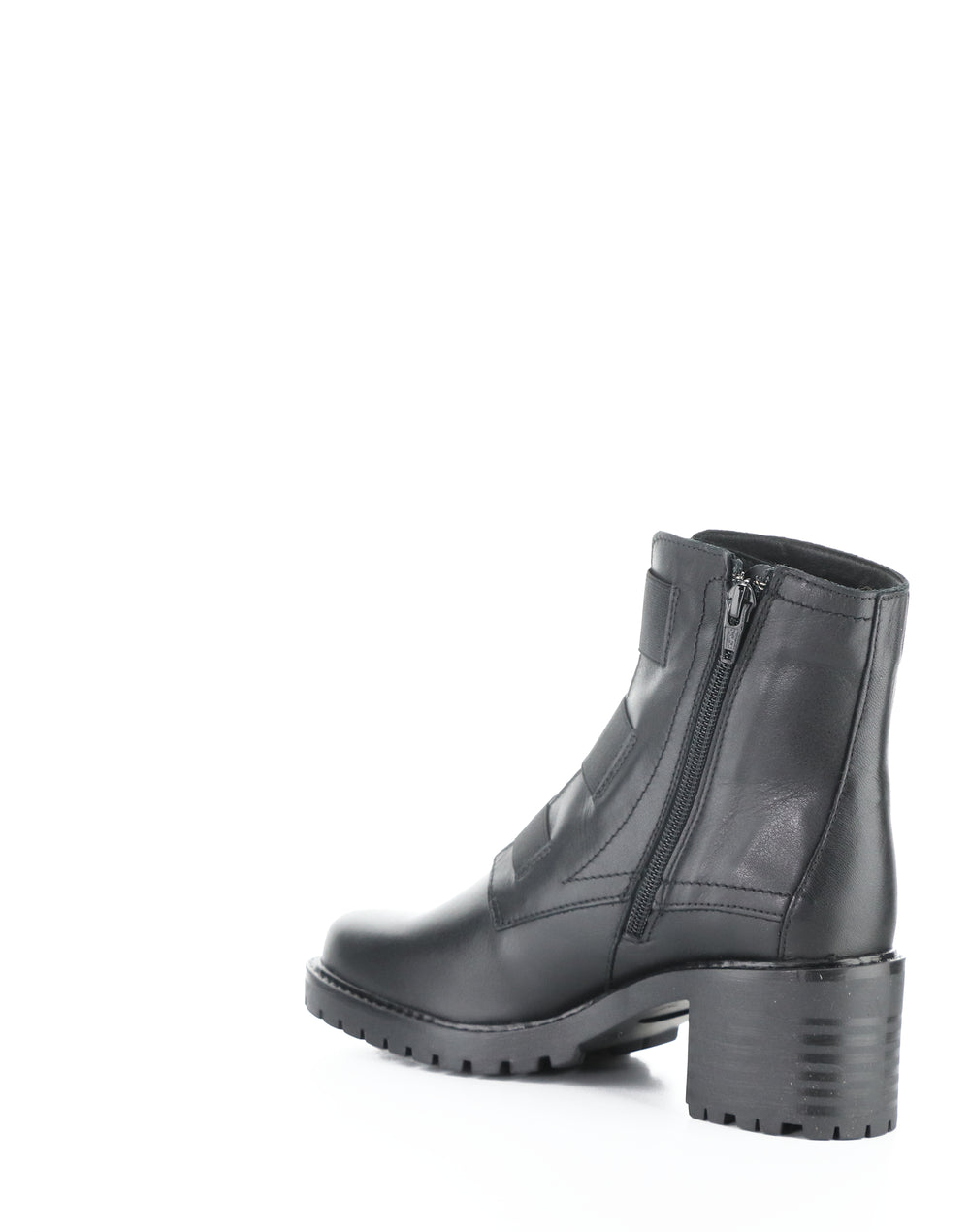 Indie Black Feel Leather