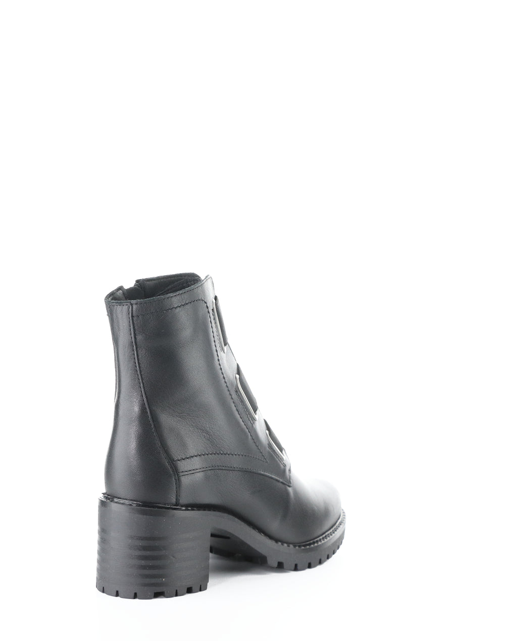 Indie Black Feel Leather