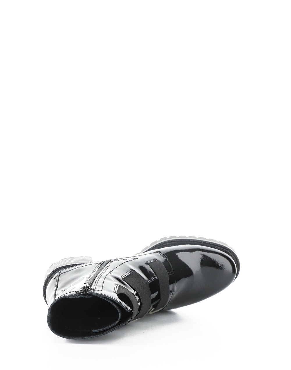 Indie Black Patent/Elastic