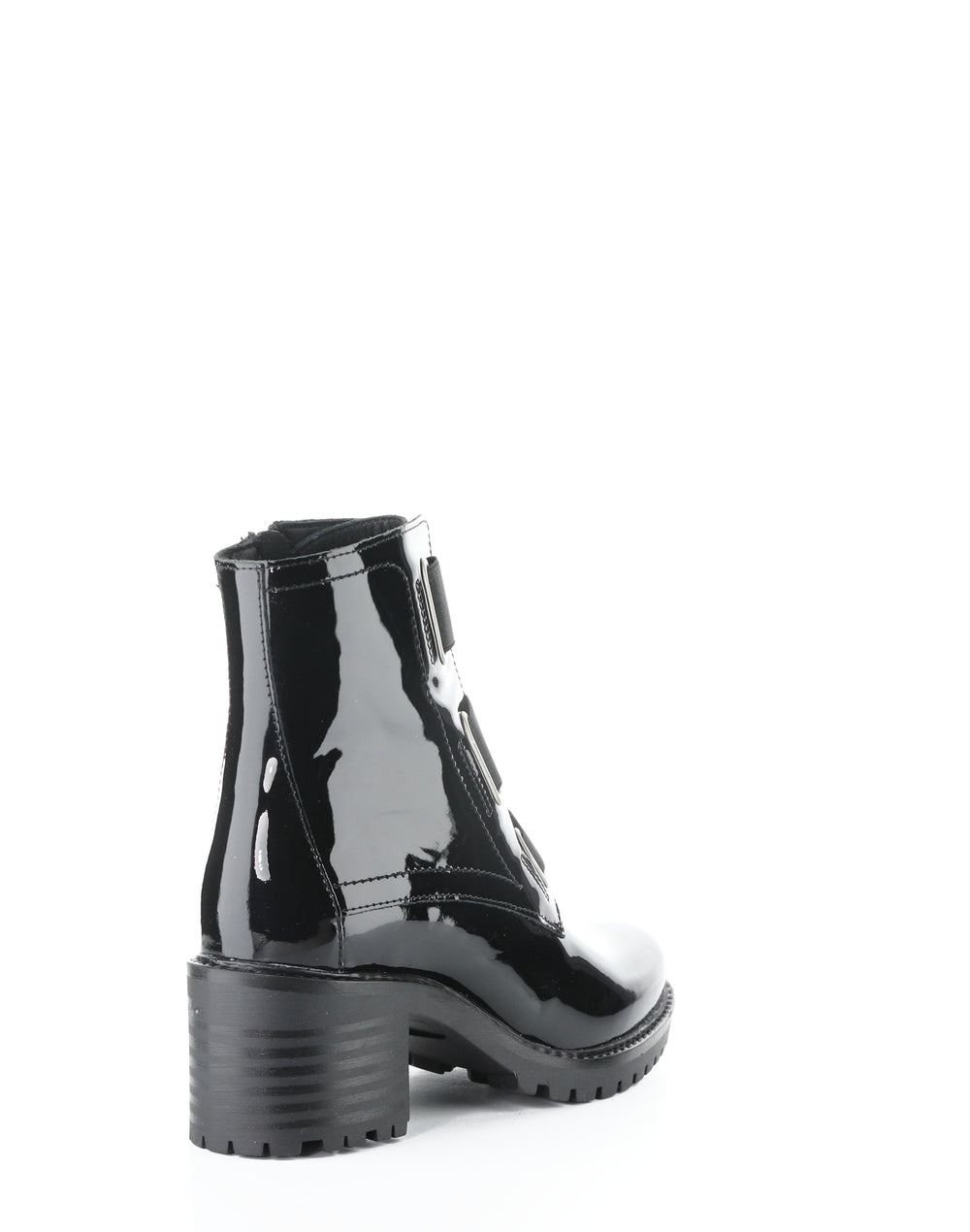 Indie Black Patent/Elastic
