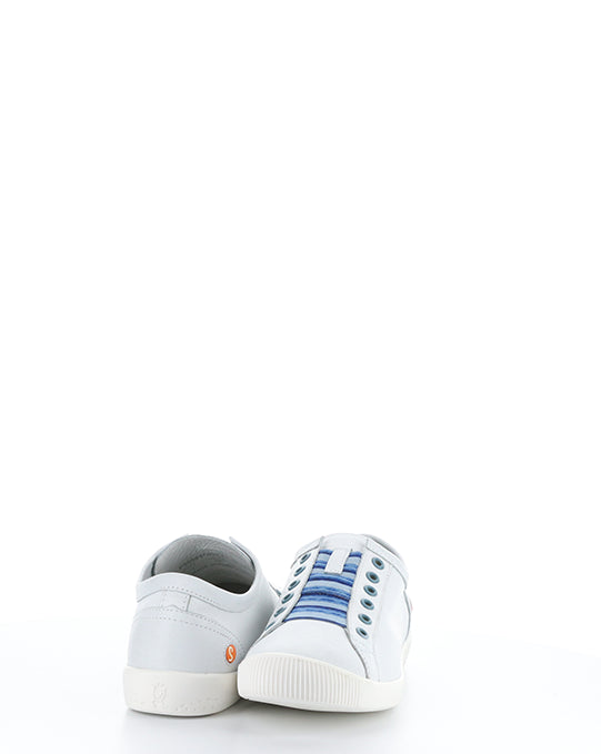 Irit637Sof 002 White/Blue Elasticated Shoes