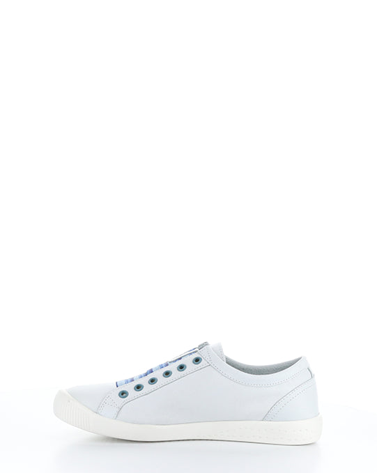 Irit637Sof 002 White/Blue Elasticated Shoes