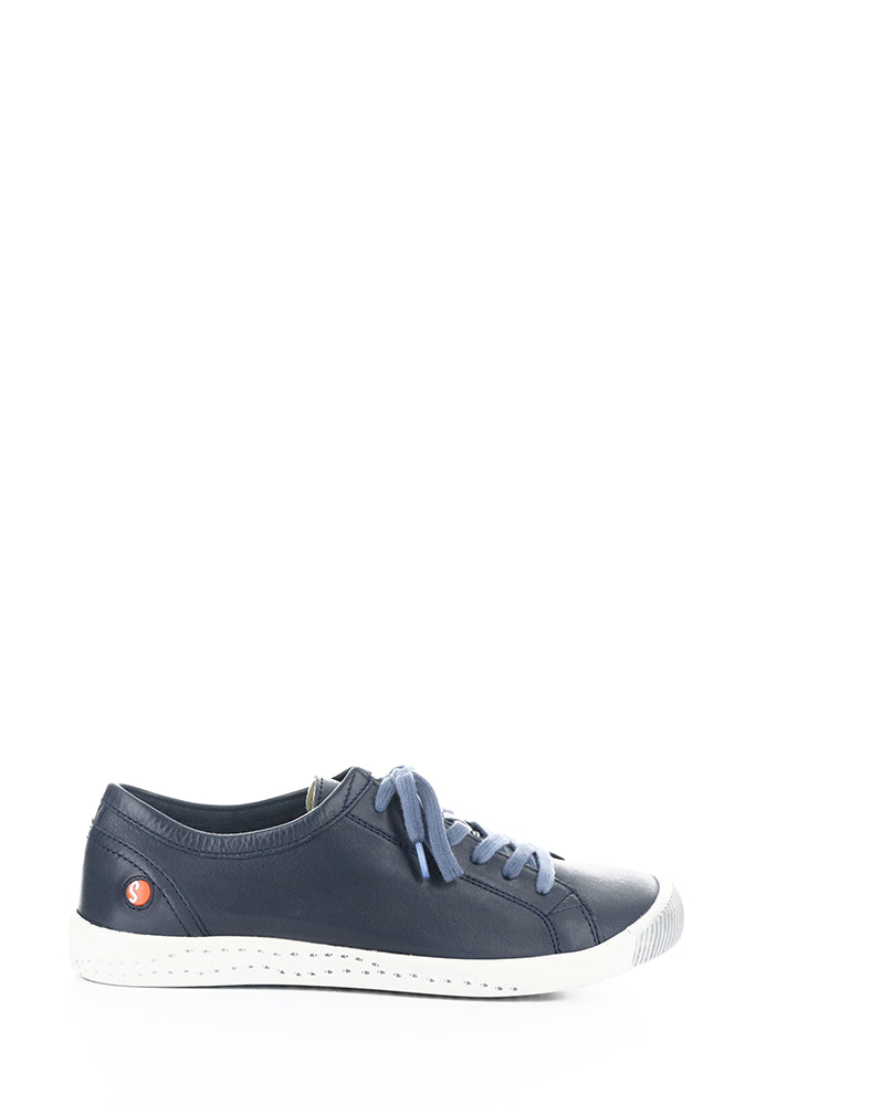 Isla154Sof 552 Navy Washed Leather